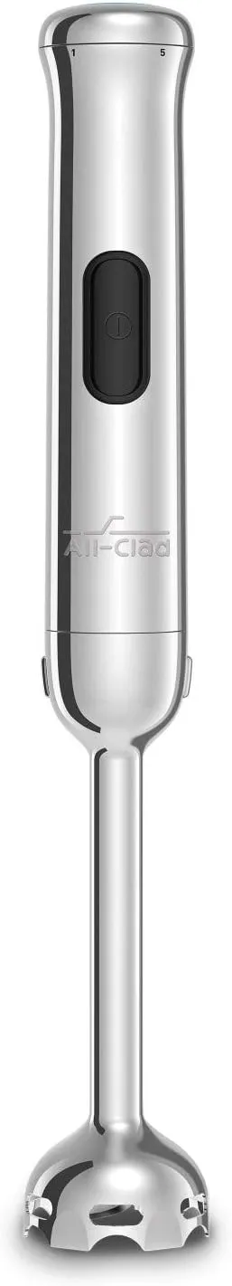 All-Clad Cordless Rechargeable Stainless Steel Immersion 5-Speed, Silver 