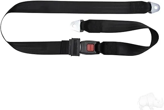 Red Hawk SEAT-2000 Seat Belt 60" Length, 2" Width Golf carts