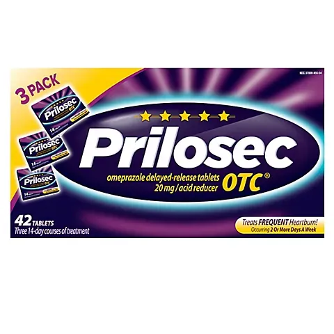 Prilosec OTC 20 mg Omeprazole Delayed Release Tablets, 42 ct.