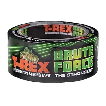 T-REX Brute Force Duct Tape: 1.88 in. x 30 ft. (Black)