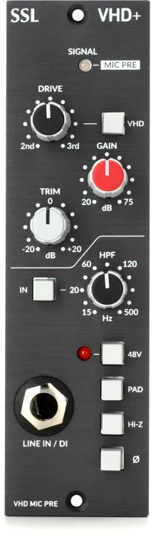 Solid State Logic VHD+ Microphone Preamp - 500 Series