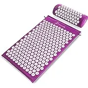 ProSource Acupressure Mat & Pillow Set, Purple