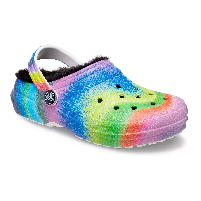 Crocs Toddler & Kids Classic Lined clog, Sizes 4-4