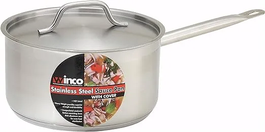 Saucepan 2Qt W/Lid S/S