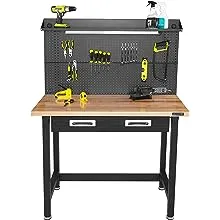 Seville Classics UltraHD Lighted Workbench