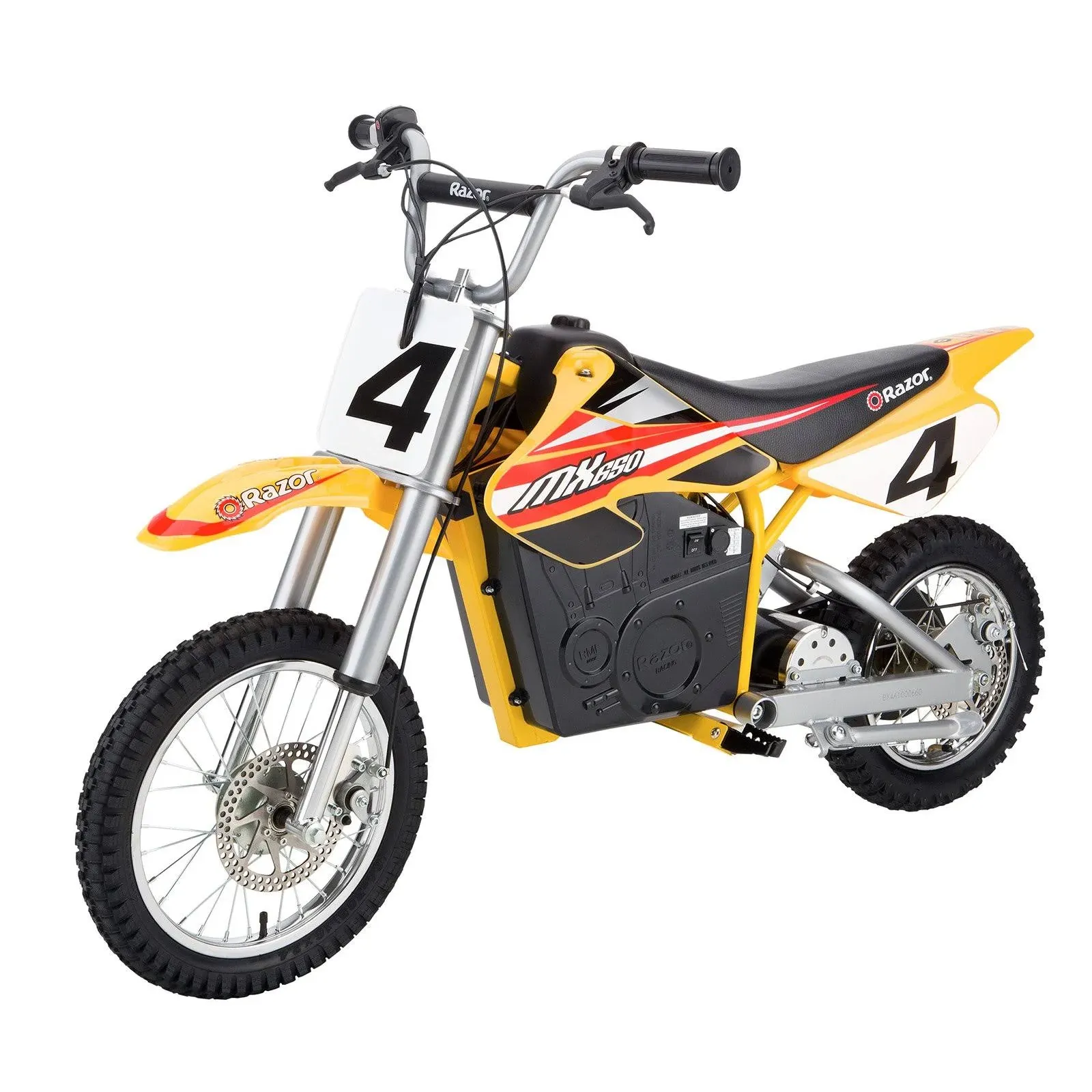 Razor MX650 Electric Dirt Rocket Bike + Razor MX500 Dirt Rocket Electric Bike