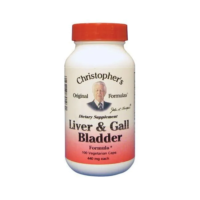 Dr. Christopher's Original Formula Liver and Gall Bladder 100 Capsules