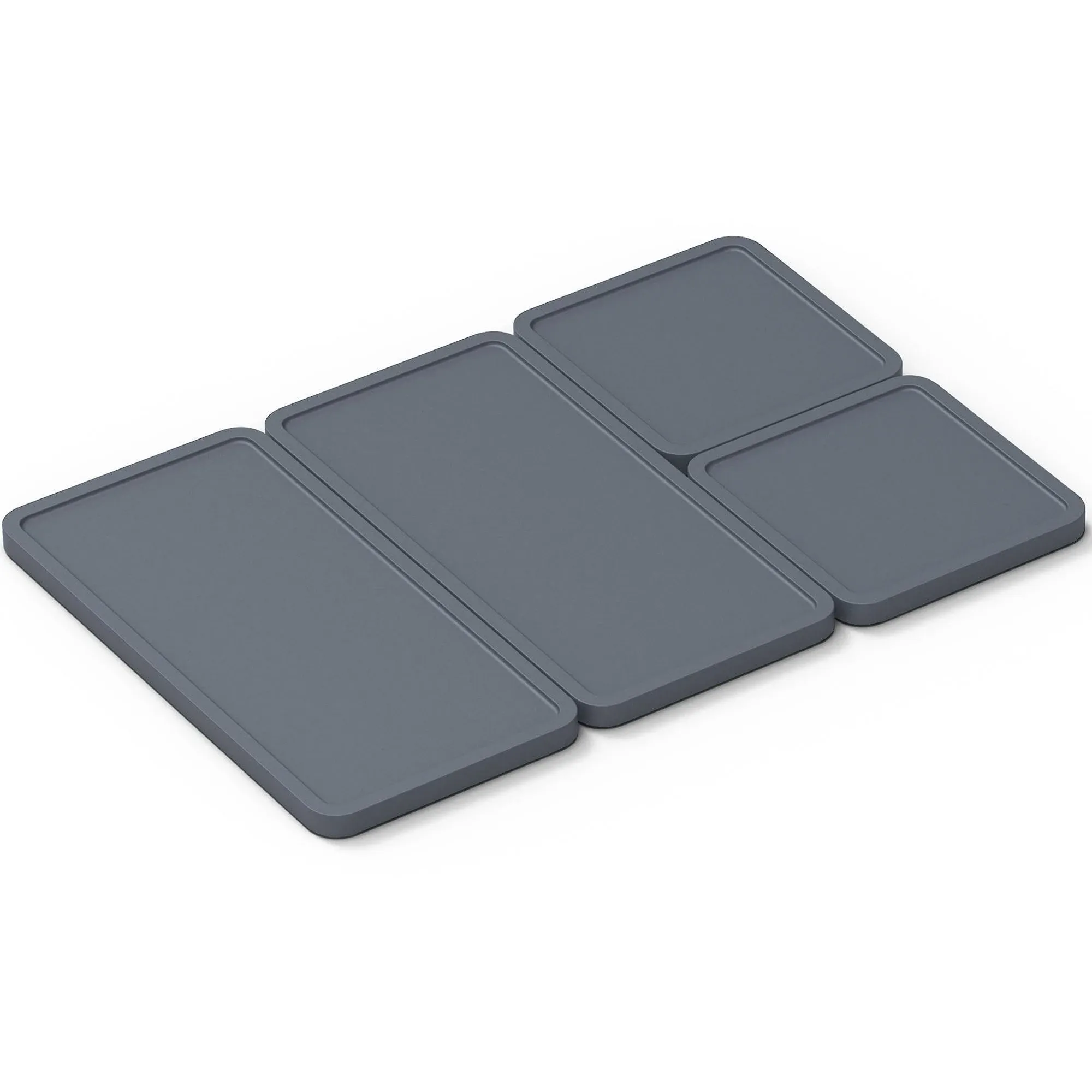 Cheat Sheets Lids - Silicone Bakeware Lid for Prepd Modular Sheet Pan Dividers - 4 Nonstick, Oven, Microwave, Dishwasher, Fridge & Freezer-Friendly Sheet Pan Divider Lids for Cooking & Storage