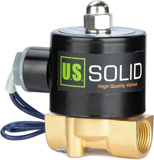 U.S. Solid 3/8" Electric Solenoid Valve