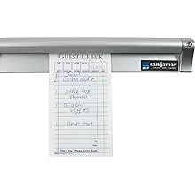 San Jamar - CK6536A - 36 in Slide Check Rack