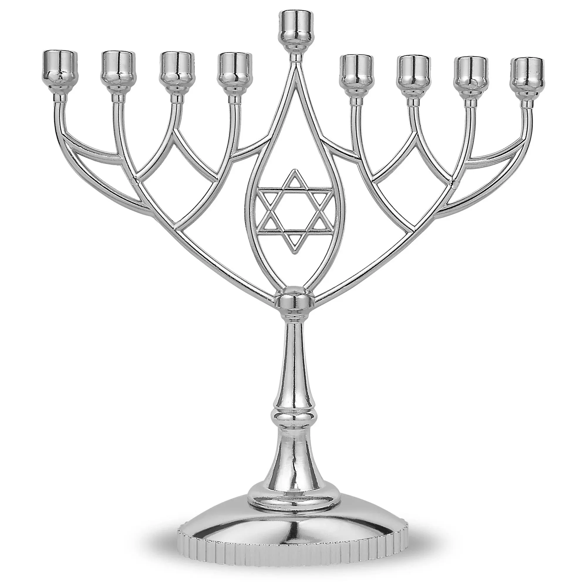 Zion Judaica Hanukkah Menorah