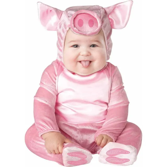 Incharacter Baby Toddler This Lil' Piggy Halloween Costume, Pink, Size 18/2T