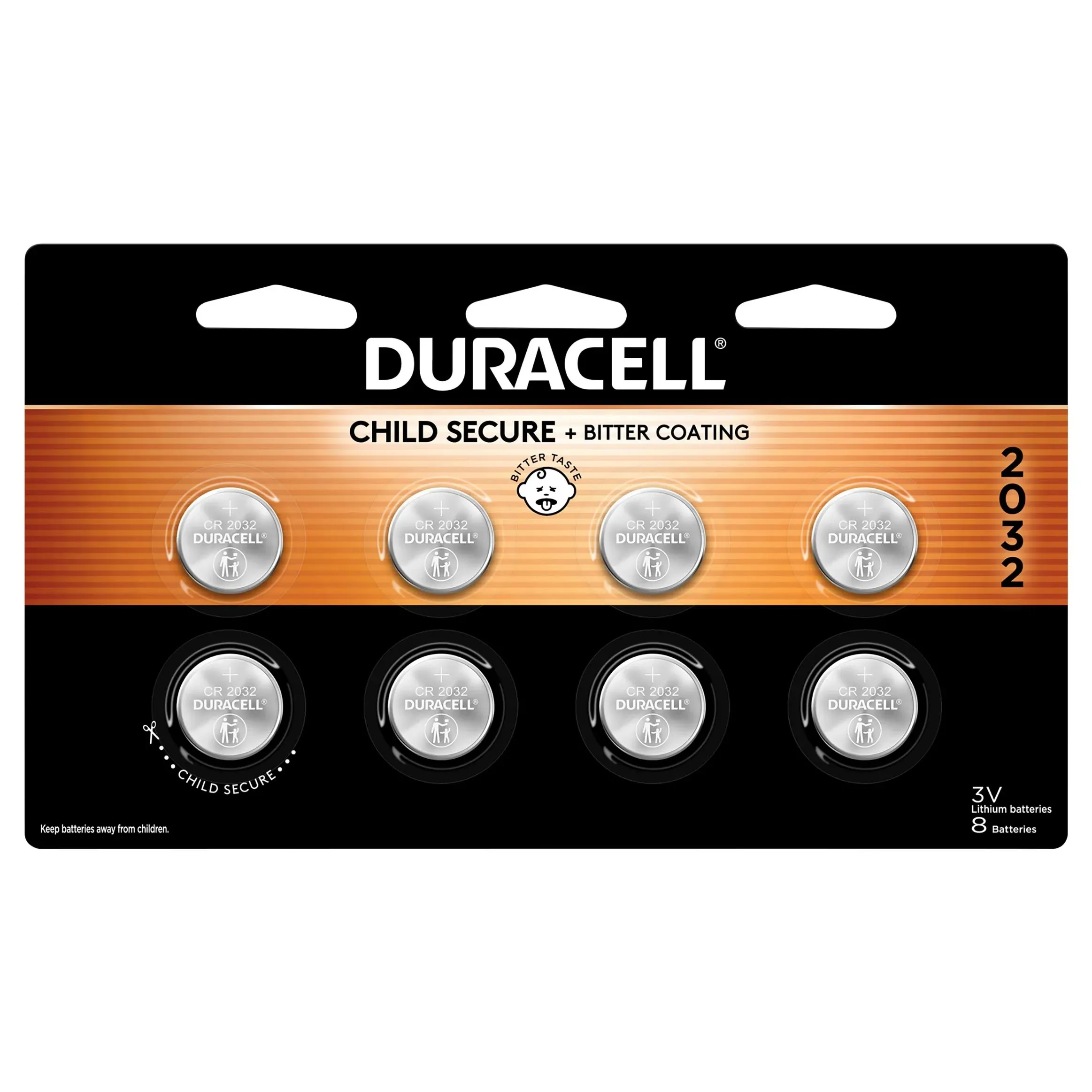 Duracell - Lithium Medical Battery, 3V, 2032, 4/pk DL2032B4PK (DMi PK