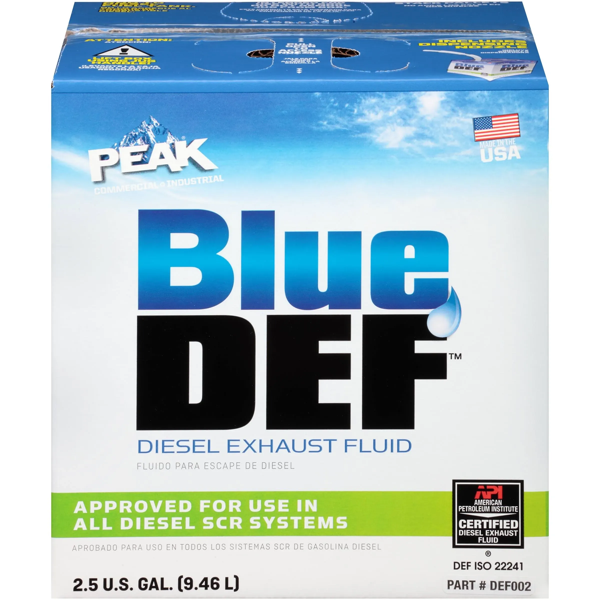 2.5 gal. BlueDEF Diesel Exhaust Fluid