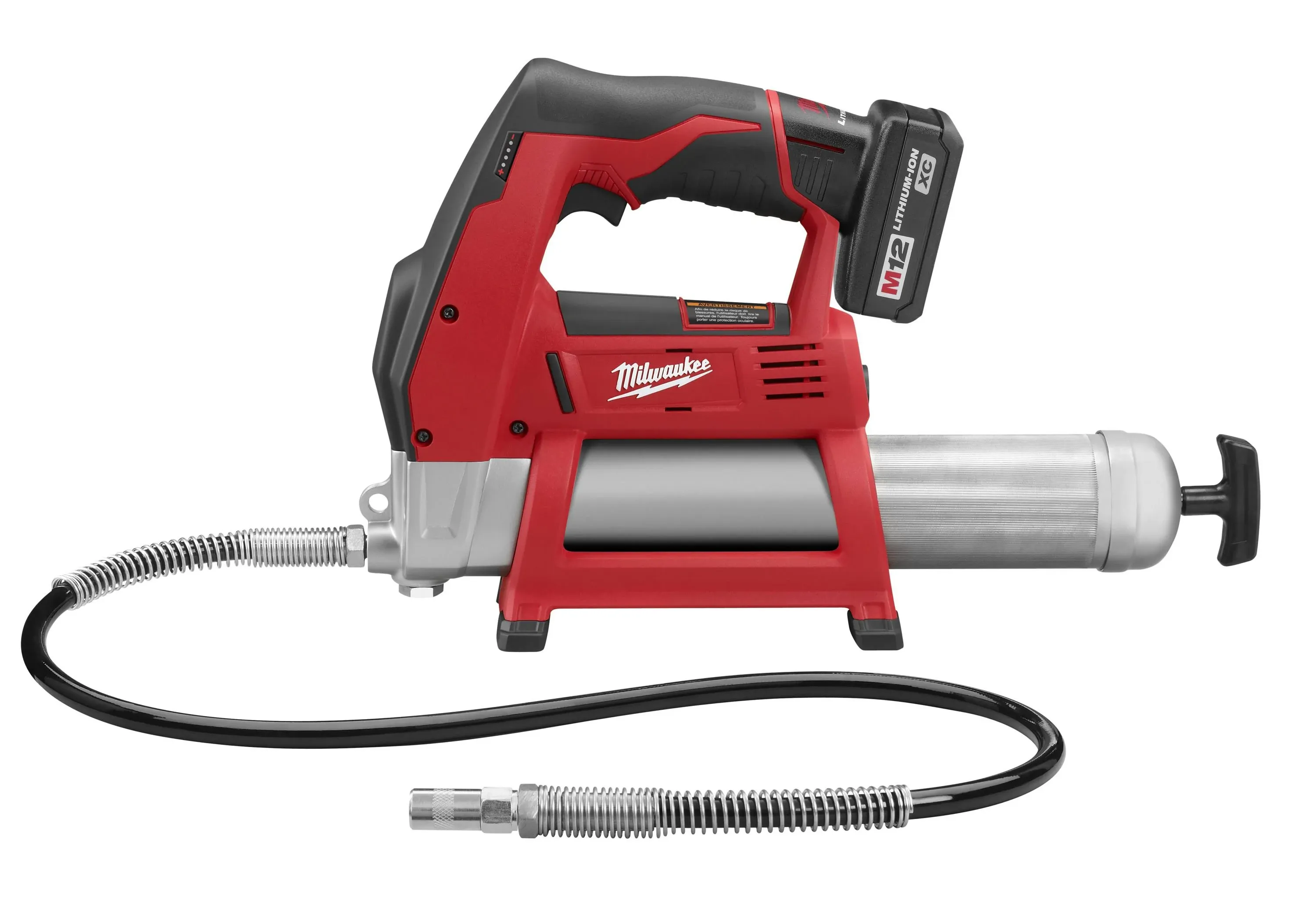 Milwaukee 2446-20 M12 12V Cordless Lithium-Ion Grease Gun (Bare Tool)