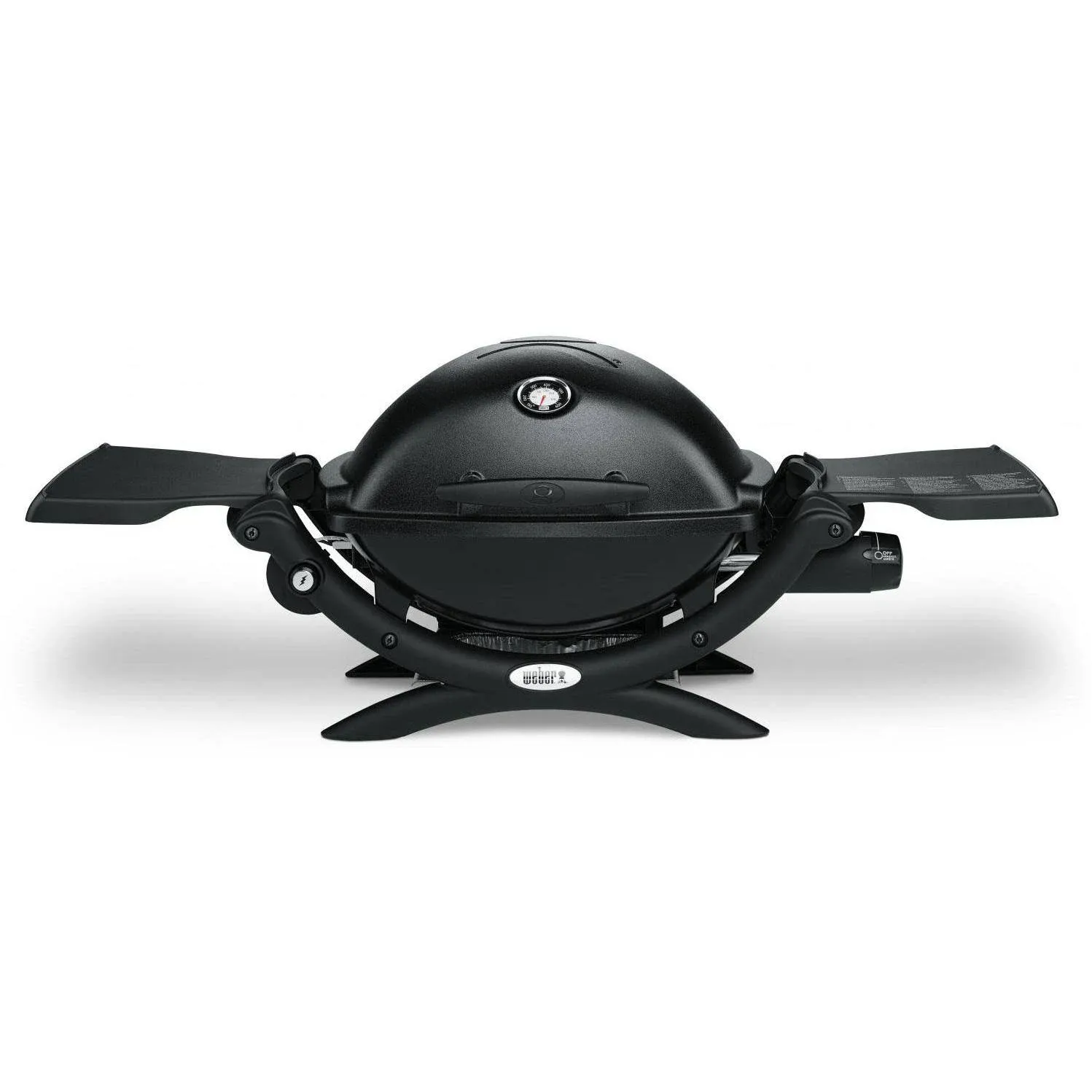 Weber Q1200 Liquid Propane Gas Grill - Black