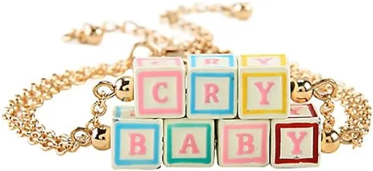 Melanie Martinez Cry Baby Block Bracelet