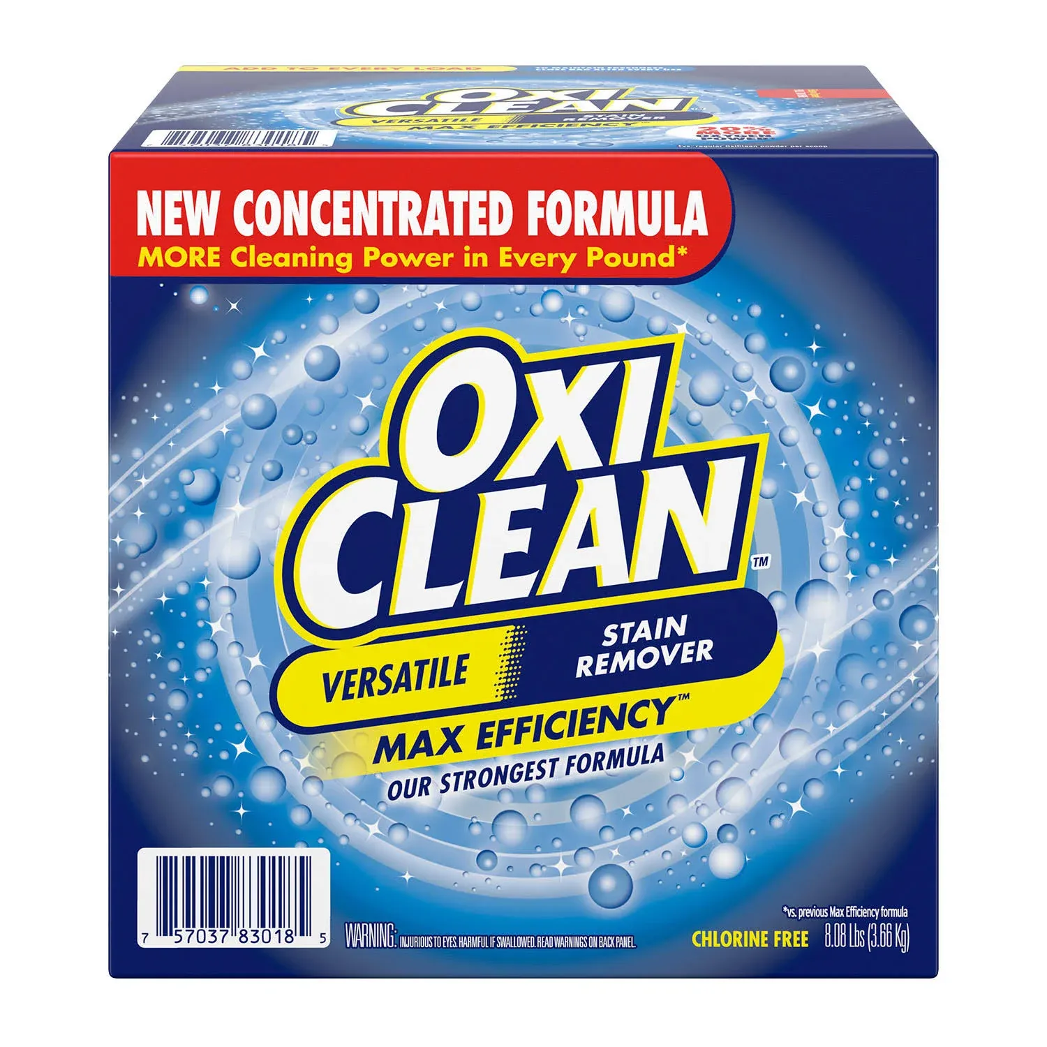 OxiClean Max Efficiency Versatile Stain Remover Powder