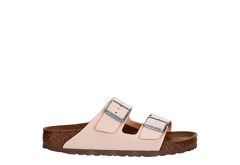 Birkenstock Women's Arizona Vegan Double Buckle Sandals - 9M - Pink