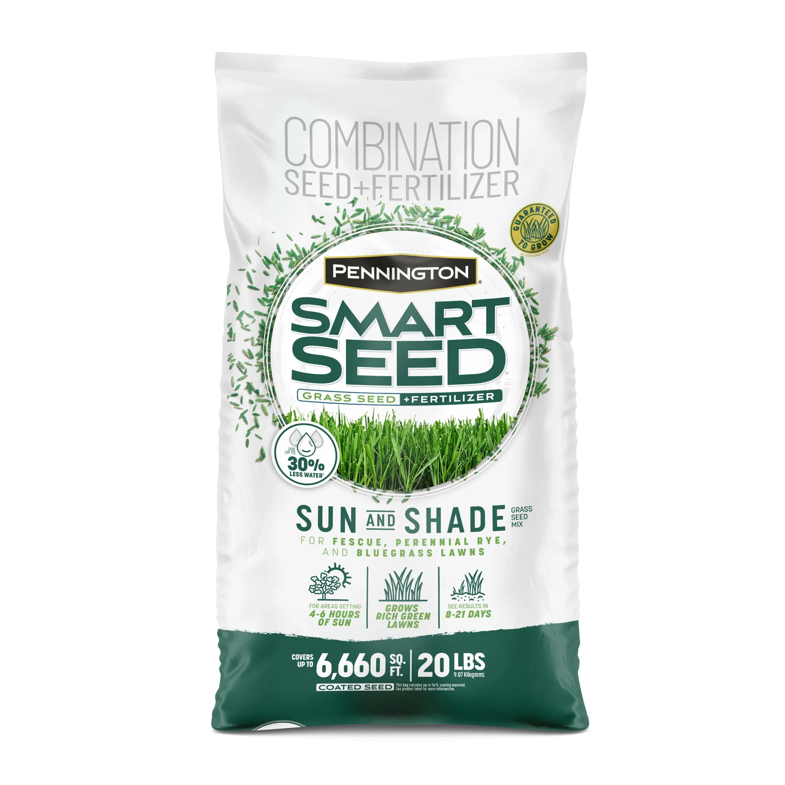 Pennington Smart Seed Sun and Shade North 7-lb Mixture/Blend Grass Seed