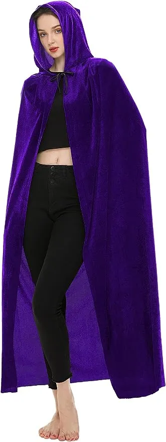 Dark Lair Deluxe Velvet Cloak (Adult)