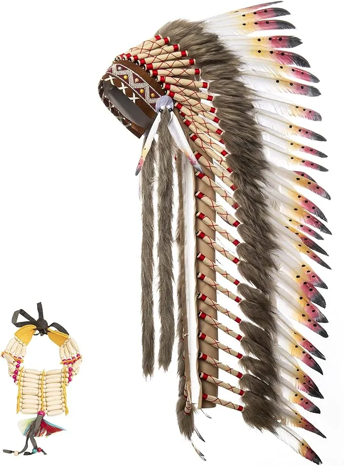 Ballinger Native American Indian Headdress