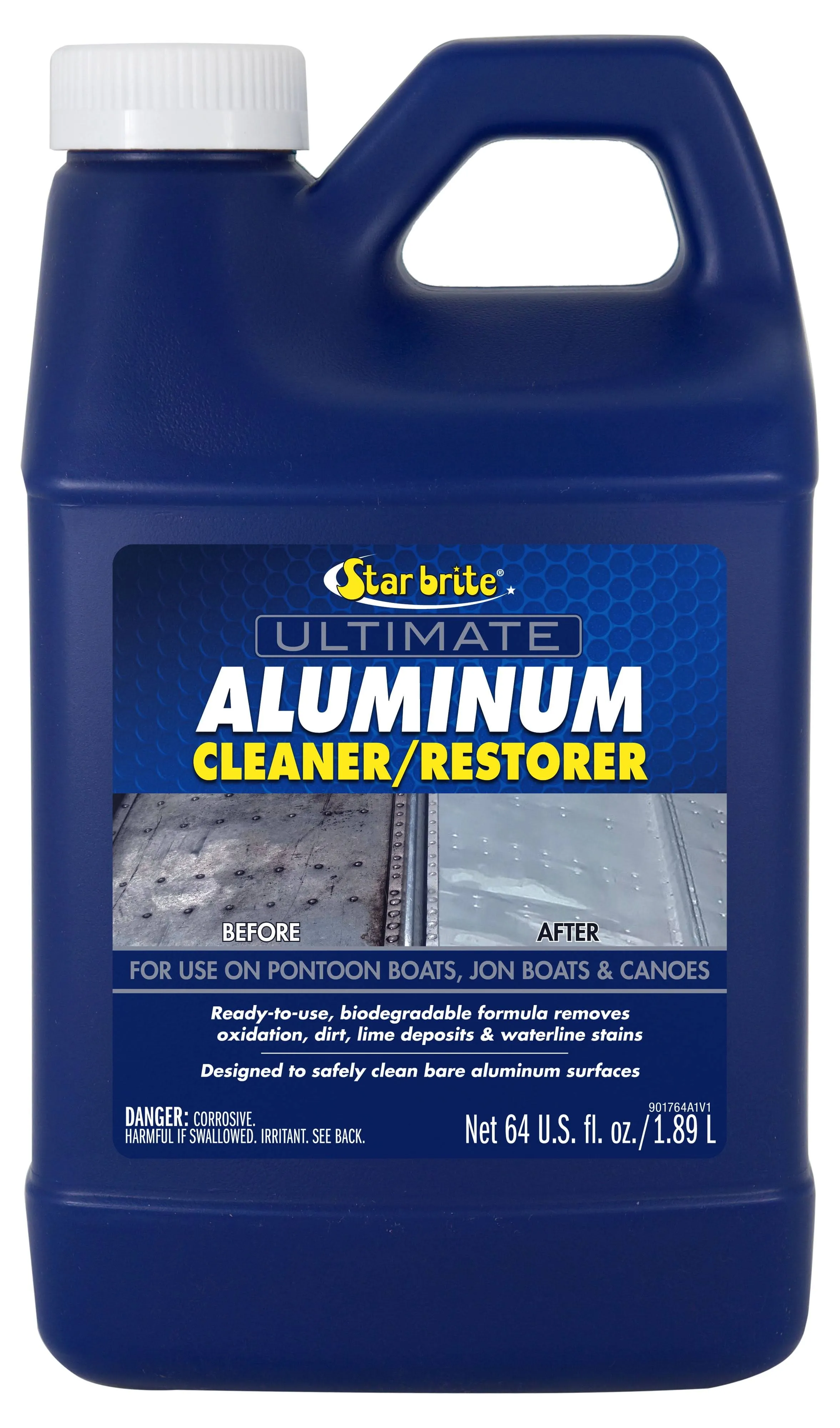 Star Brite Aluminum Cleaner - For Pontoons, Canoes &amp; Unpainted Aluminum - USA