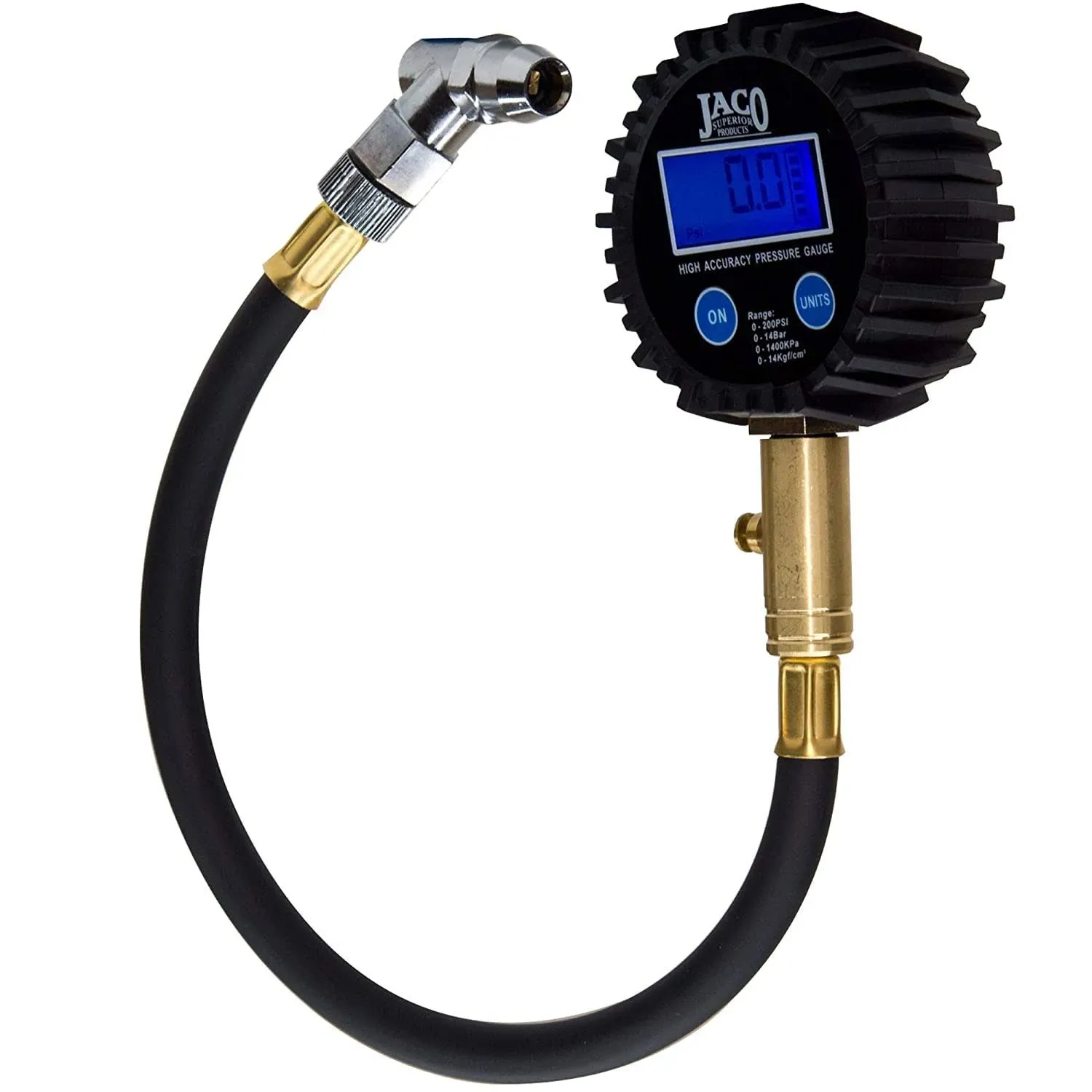 JACO ElitePro Digital Tire Pressure Gauge - Professional Accuracy - 200 PSI