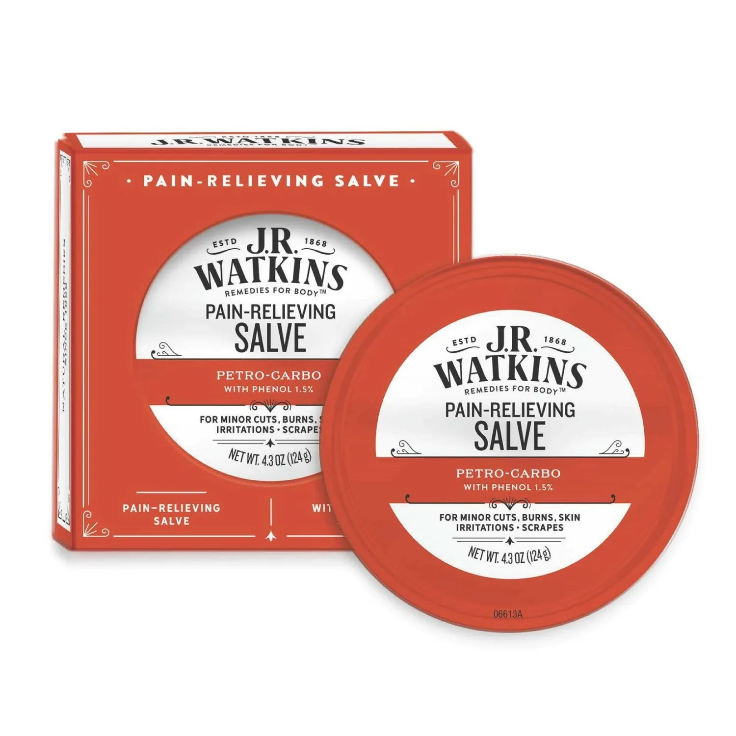 J.R. Watkins Petro Carbo First Aid Salve, 4.38 oz