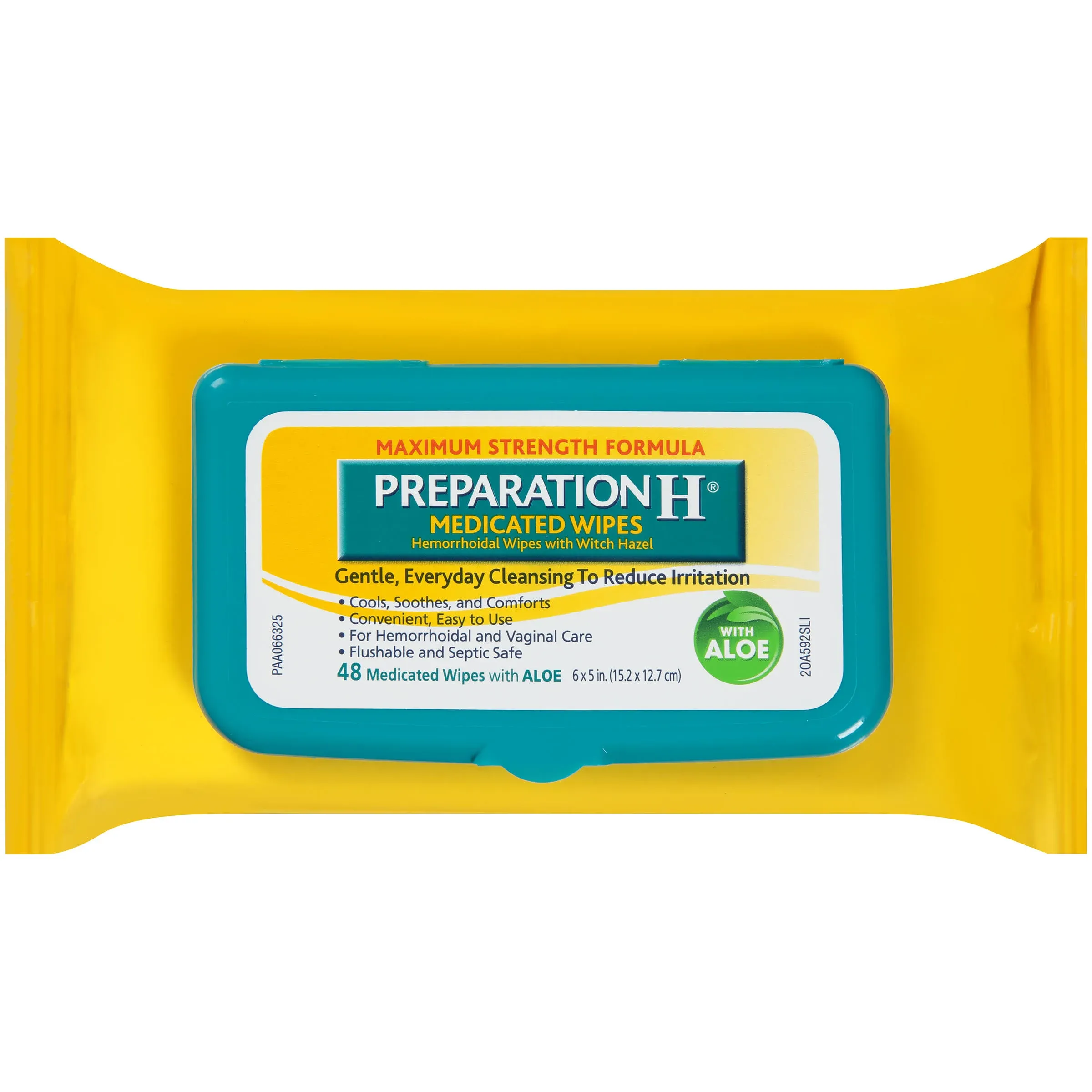 Preparation H Medicated Wipes - 48 count