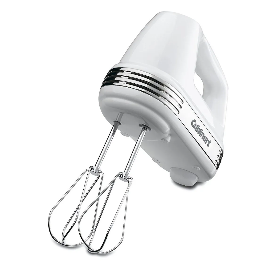 Cuisinart HM-70 Power Advantage 7-Speed Hand Mixer, Stainless and White