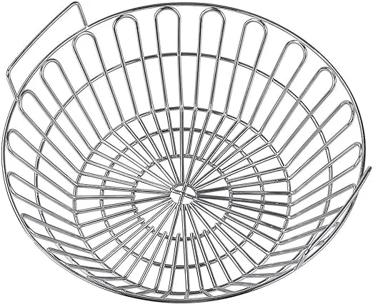 Stainless Steel Charcoal Ash Basket for X-Large Big Green Egg Grill, X-Large