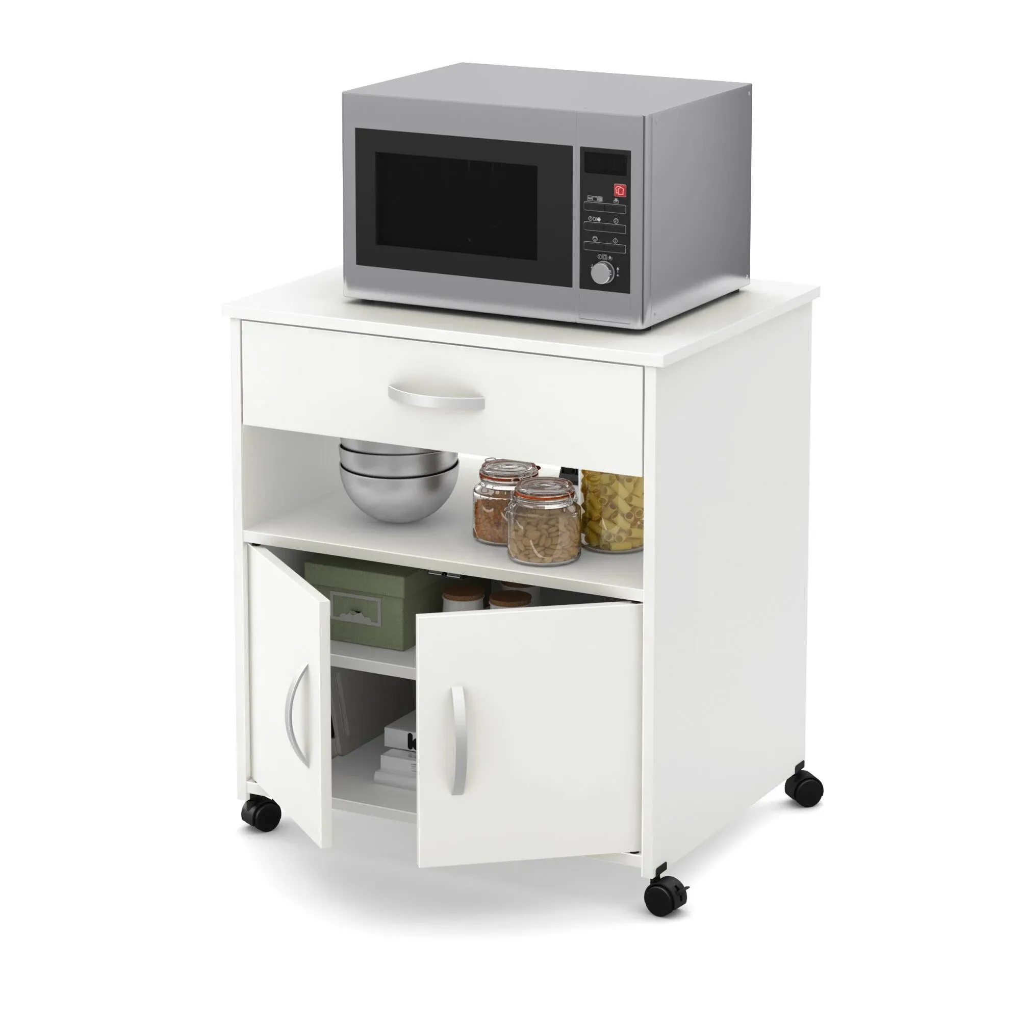 South Shore Axess Microwave Cart