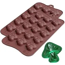 Pj Bold Mushroom Candy Mold, 2 Pack