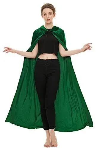 Siskin Hooded Cloak Unisex Adult Cloak With Hood Halloween Christmas