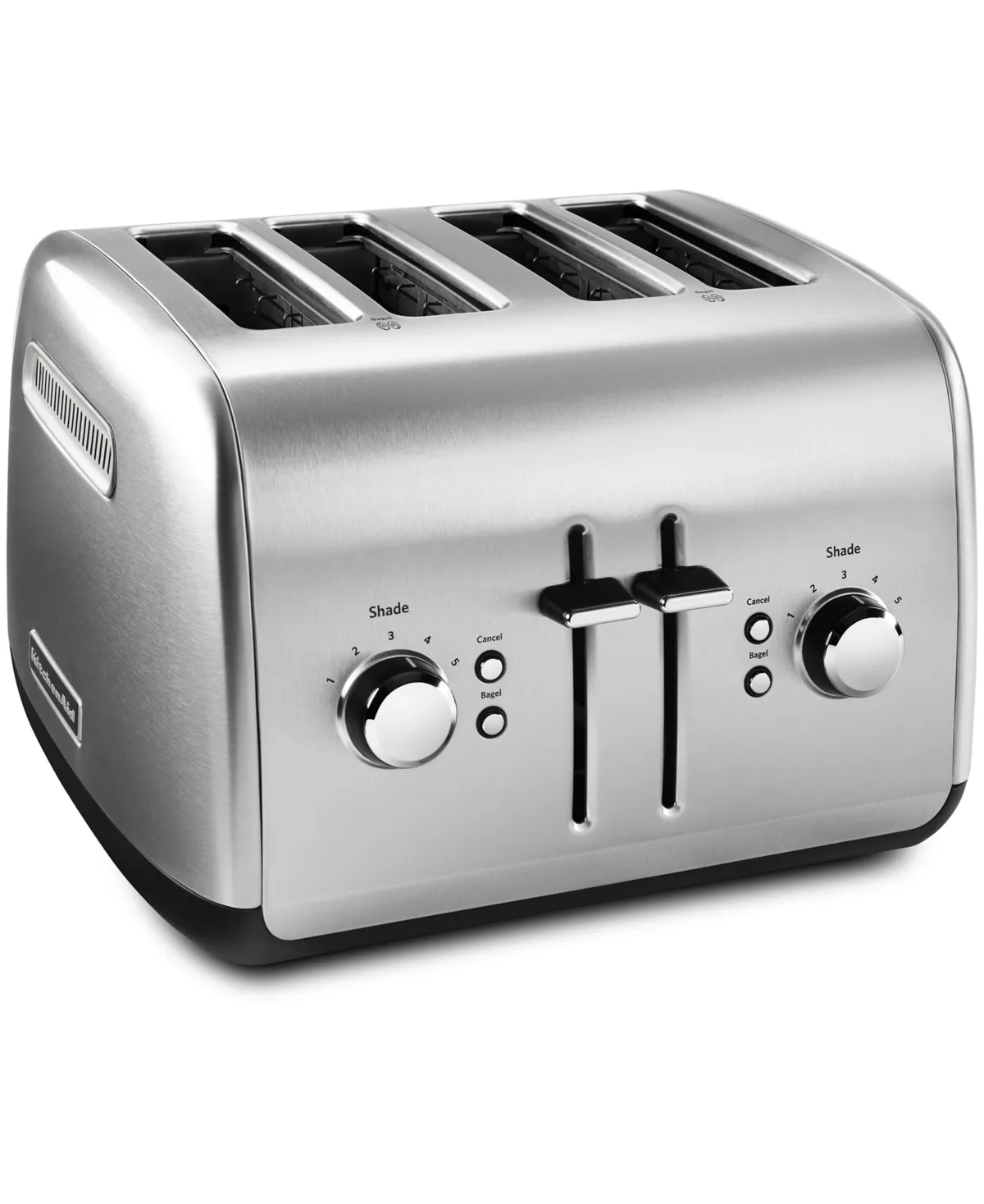 KitchenAid KMT4115SX Stainless Steel Toaster, Brushed Stainless Steel, 4 Slice (Pack of 1)