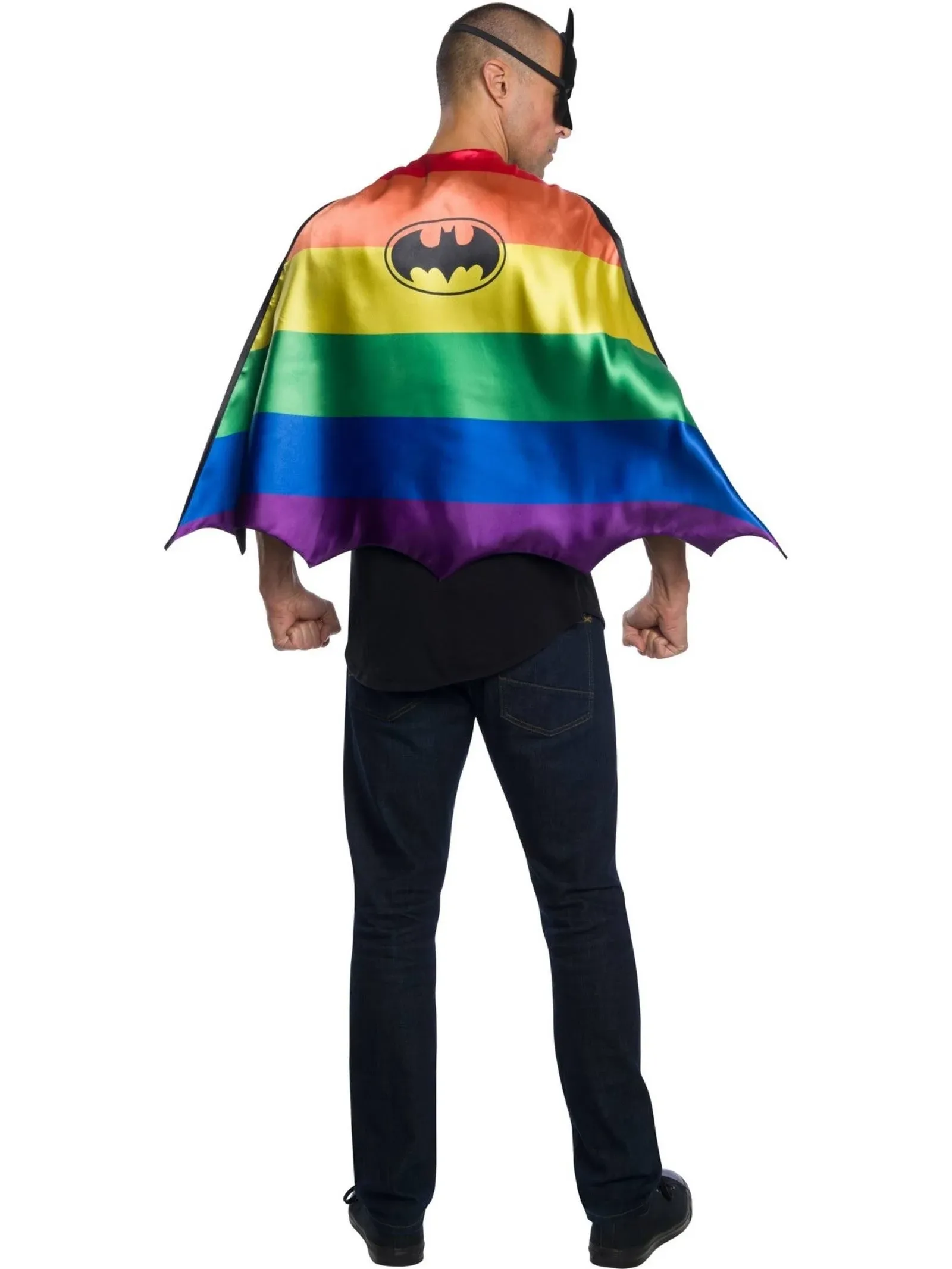 Adult DC Comics Batman Reversible Pride Cape