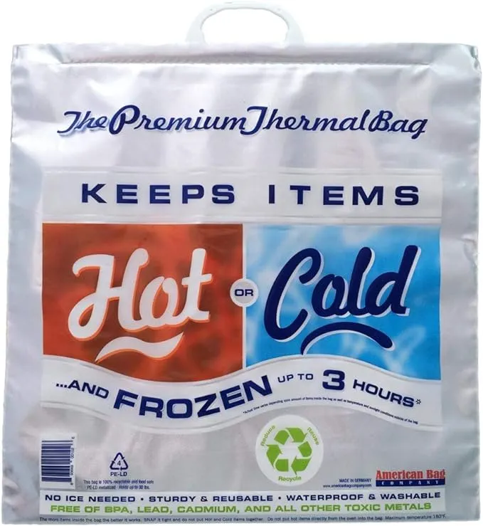 American Bag Premium Hot or Cold Thermal Bag