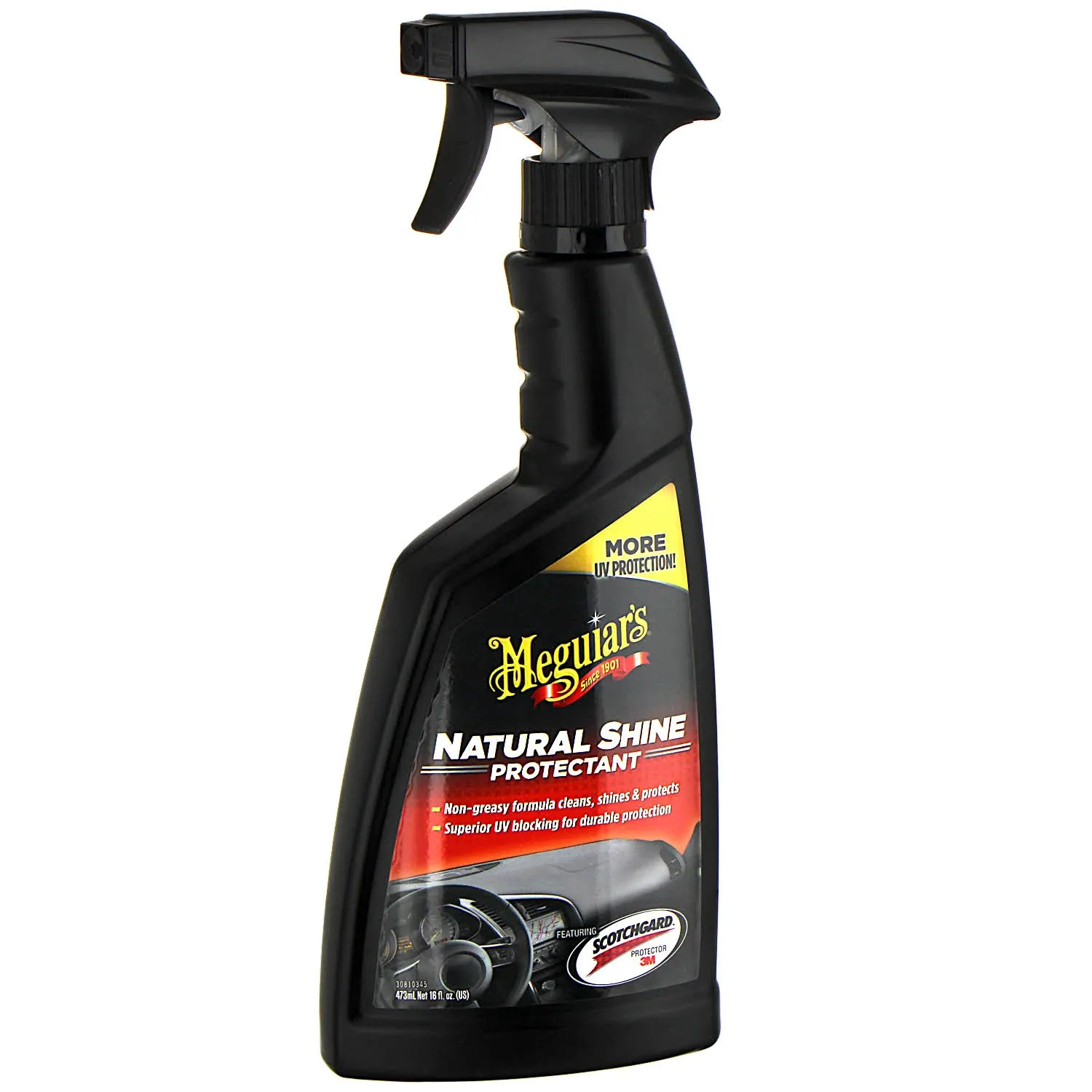 MEGUIARS NATURAL SHINE, PROTECTANT, VINYL RUBBER G4116EU Synthetic Material Cleaner | ML Performance US Car Parts