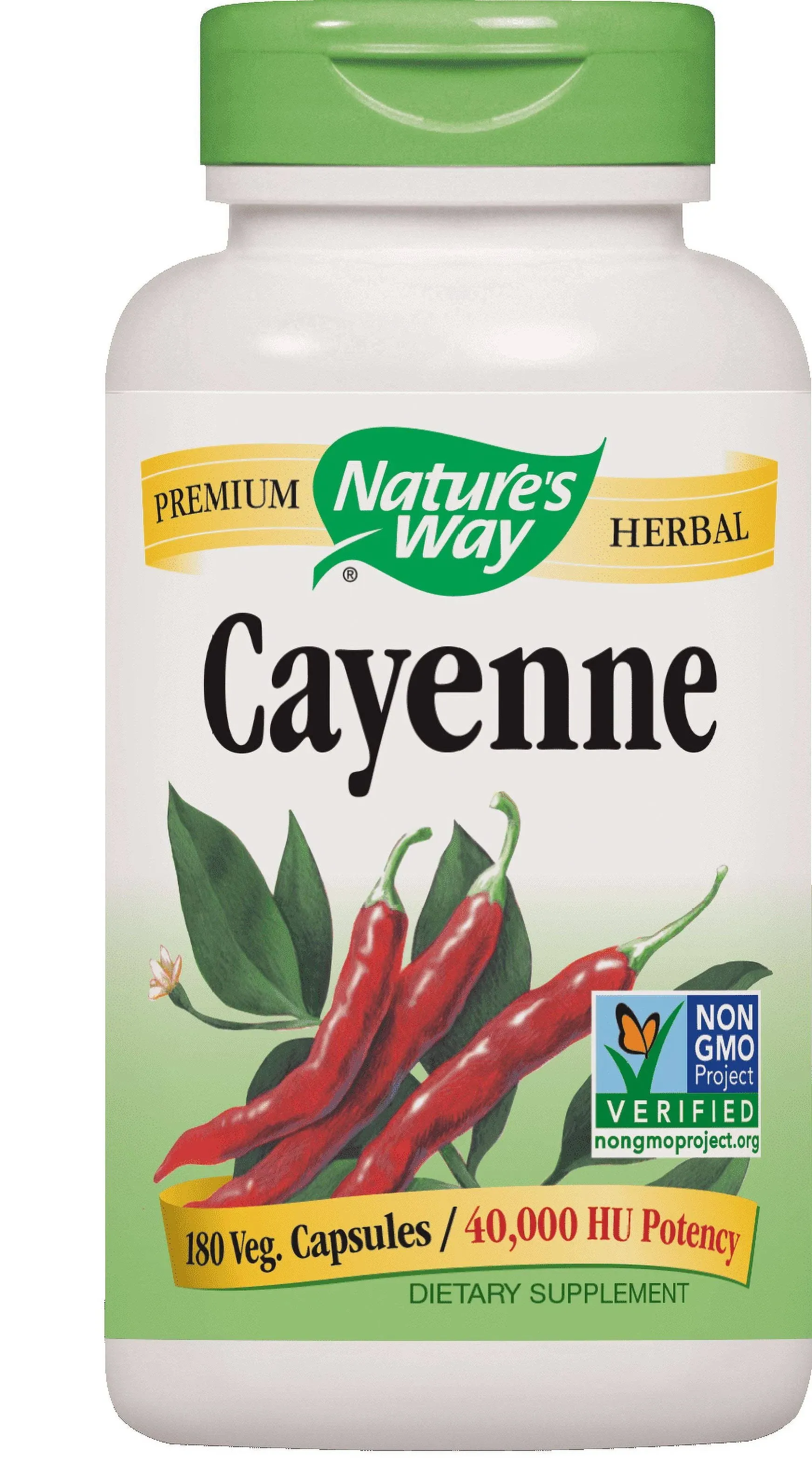 Nature's Way Cayenne Pepper 180 Capsules