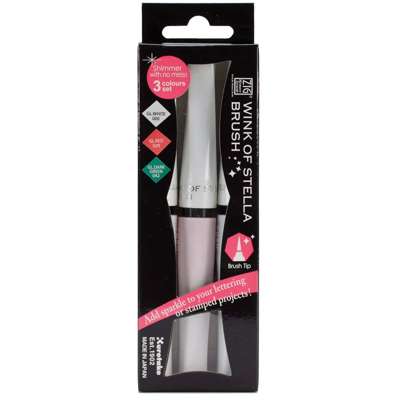 ZIG Wink of Stella Brush Red Green White