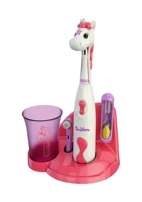 Brusheez Kids Electric Toothbrush Set Buddy The Bear Open Box