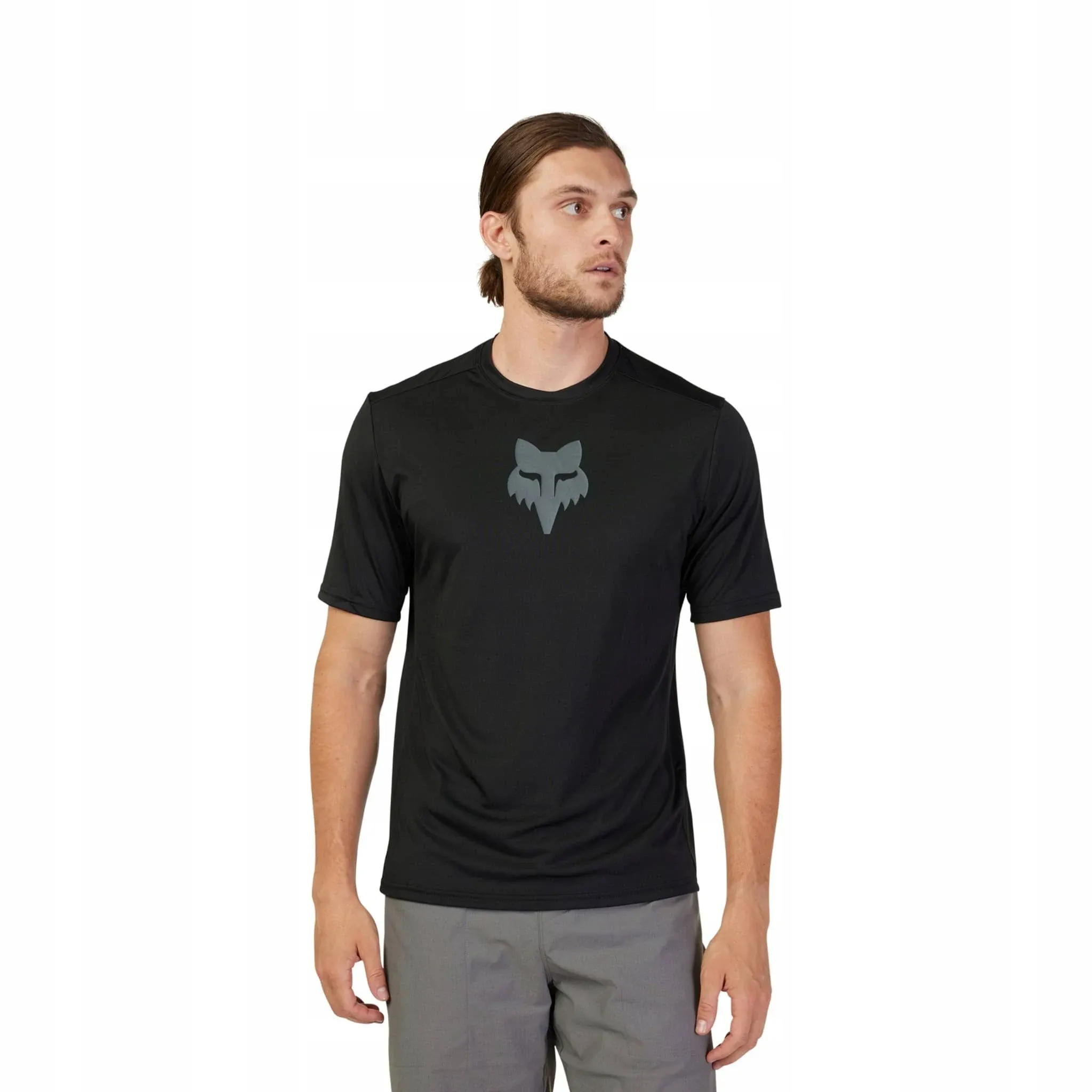 Fox Racing Ranger Short-Sleeve Jersey - Men's Black Lab Head, M