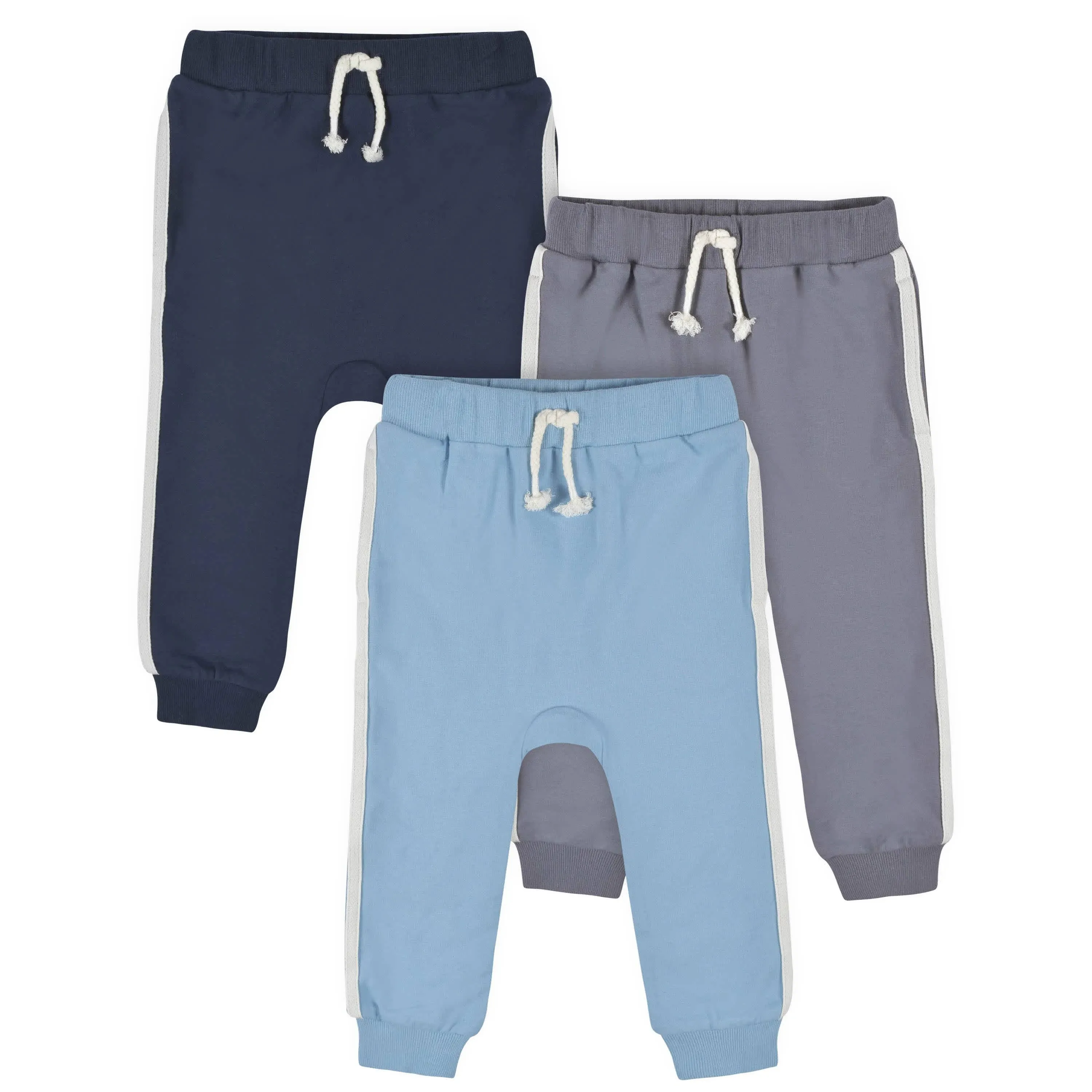 Gerber Baby-Boys Toddler 3-Pack Jogger Pants