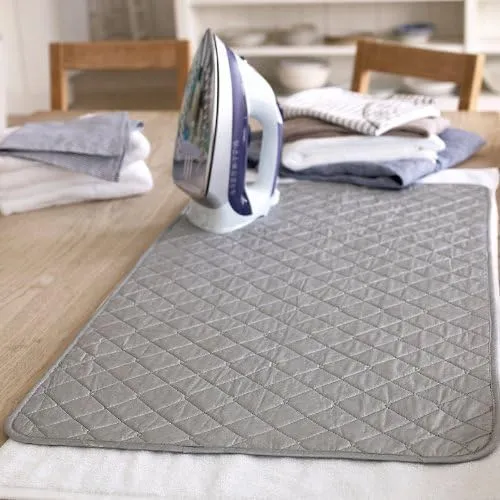 Portable Magnetic Ironing Mat Washer Cover Heat Resistant Blanket 33 1/2 x 19&#034;