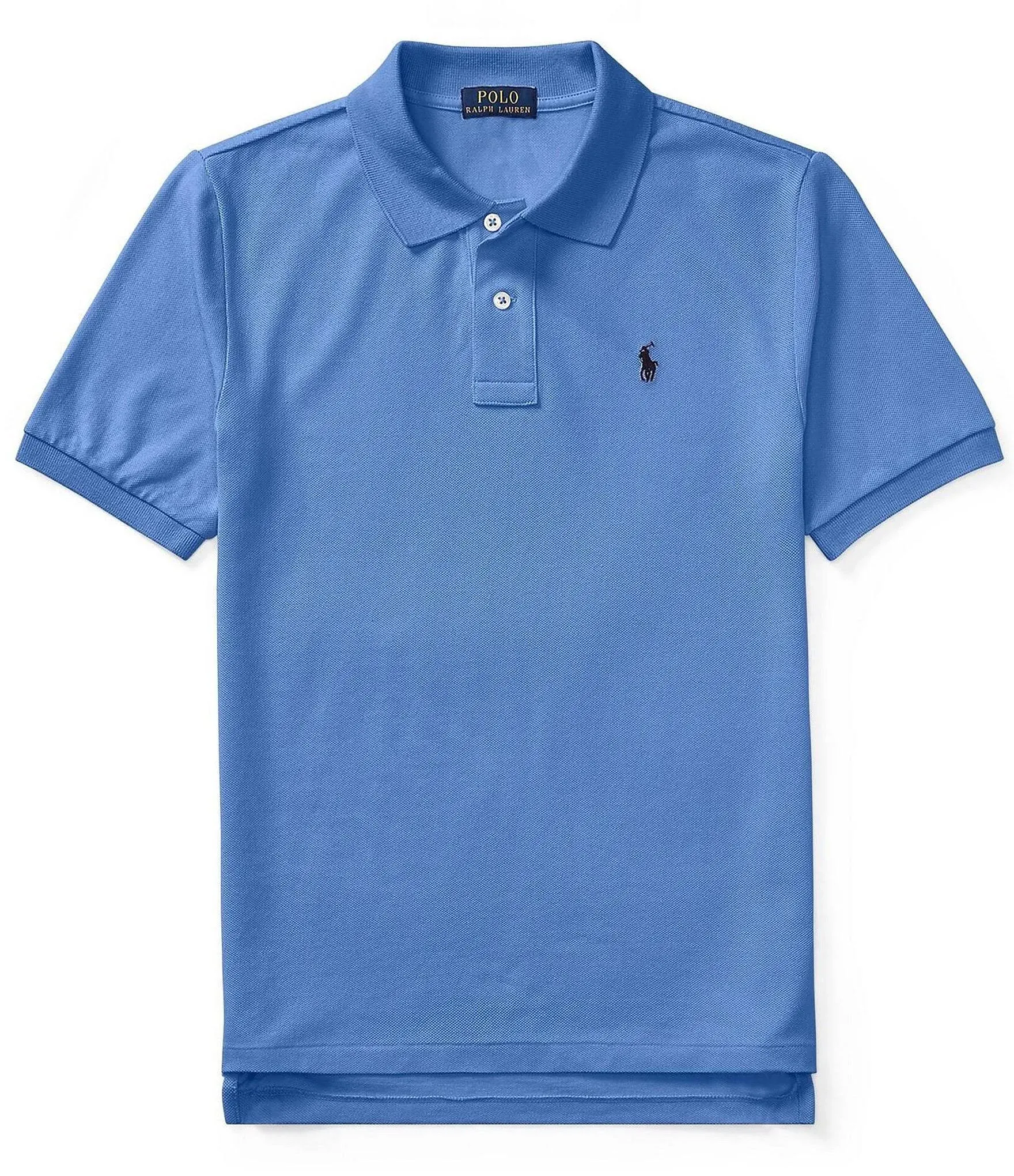 Polo Ralph Lauren Big Boys Pique Polo - White