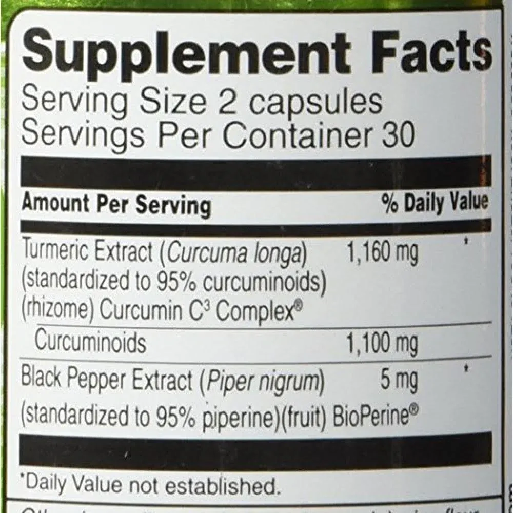 Vitacost-Root2 Turmeric Extract Curcumin C3 Complex 1160 mg - 60 Capsules