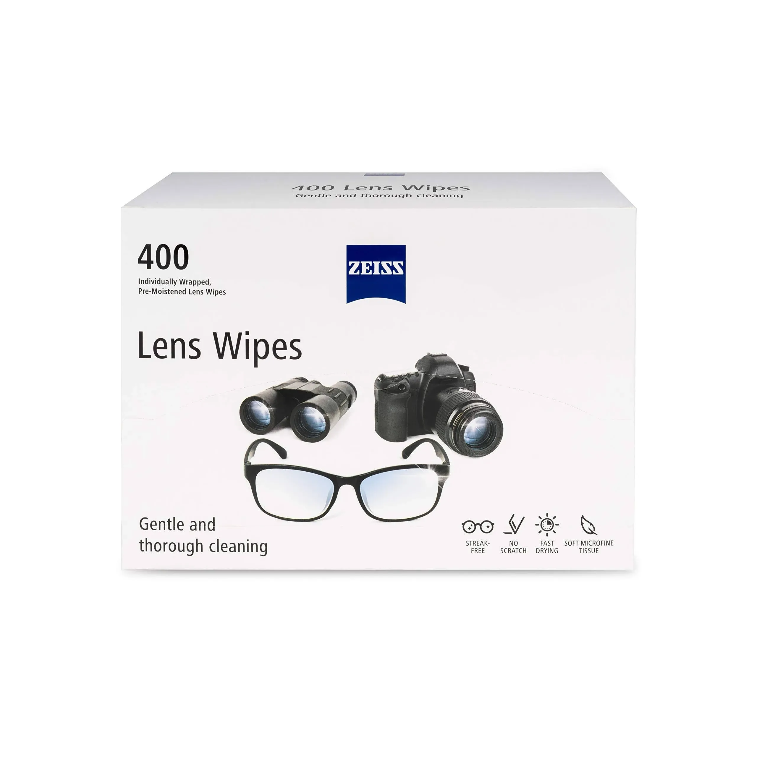 Zeiss Lens Cleaning Wipes Pre-Moistened