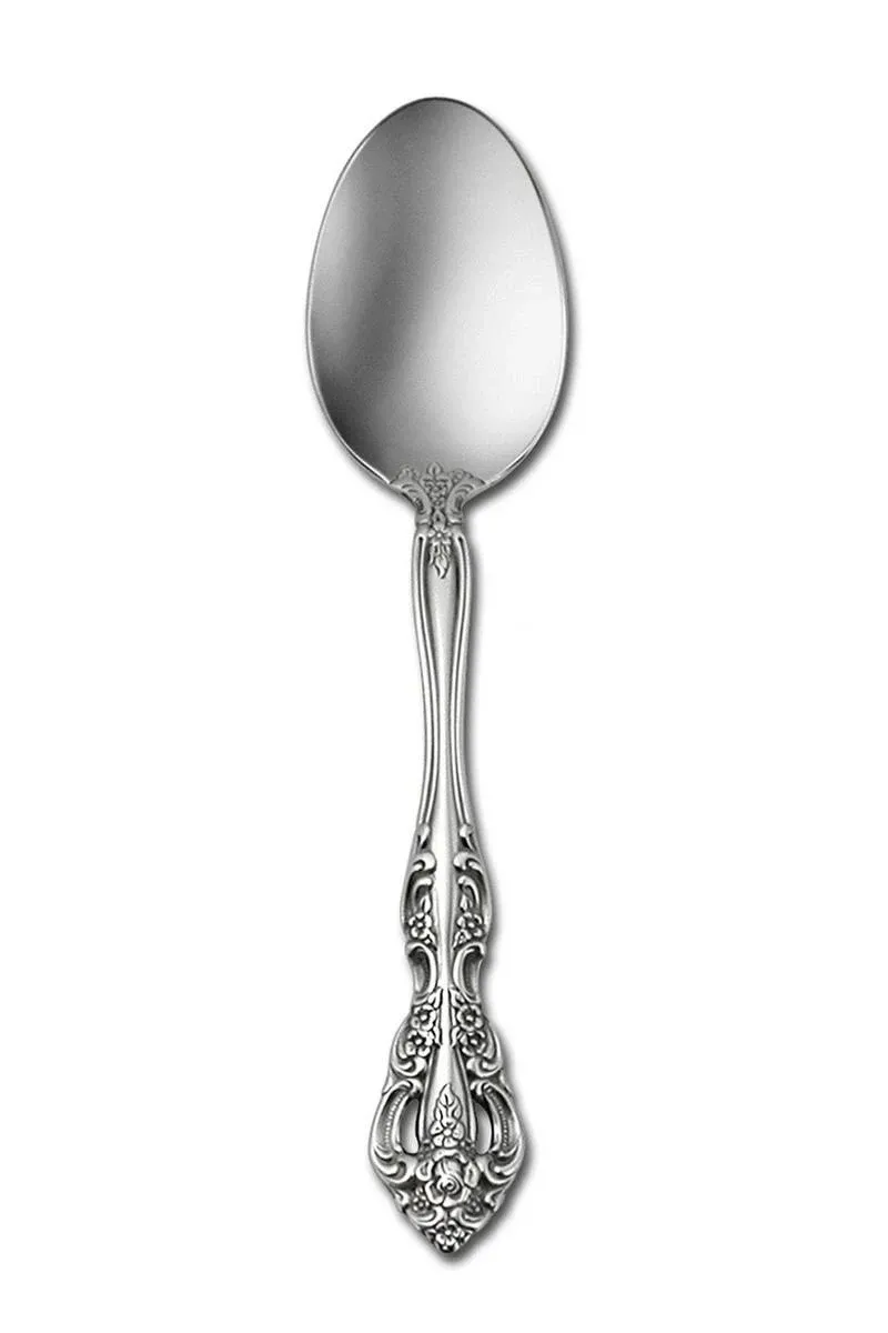 Oneida Michelangelo Fine Flatware Set, 18/10 Stainless, Set of 4 Dinner Spoons