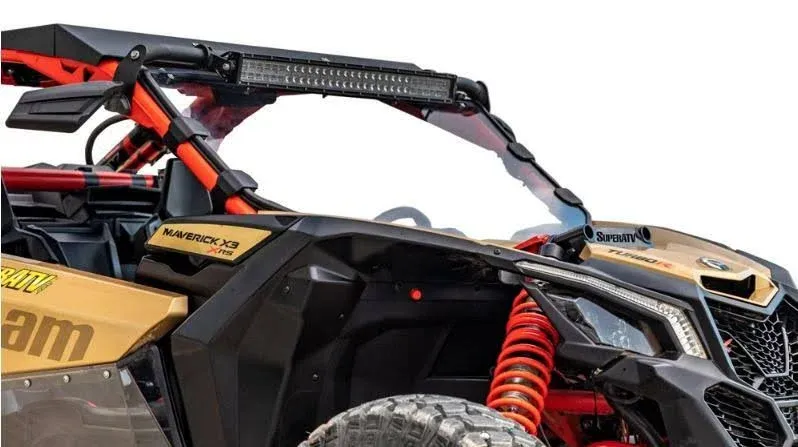 Can-Am Maverick X3 MaxDrive Power Flip-Up Windshield